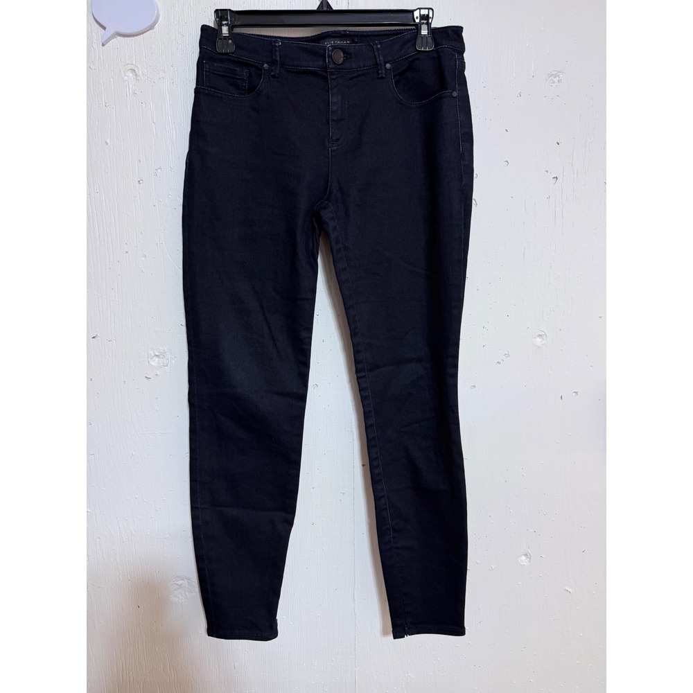 Elie Tahari Womens Skinny Jeans Dark Indigo Wash Size 6 Denim Pants Jeans